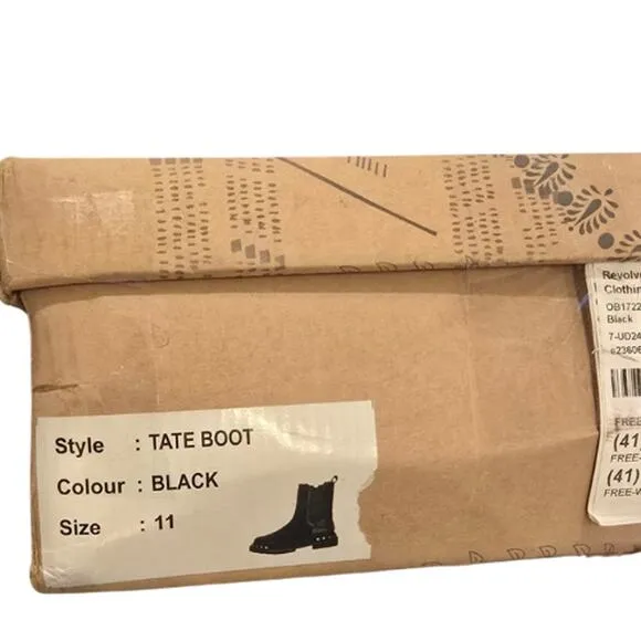 Free People Tate Chelsea Boot in Black New Size 11
