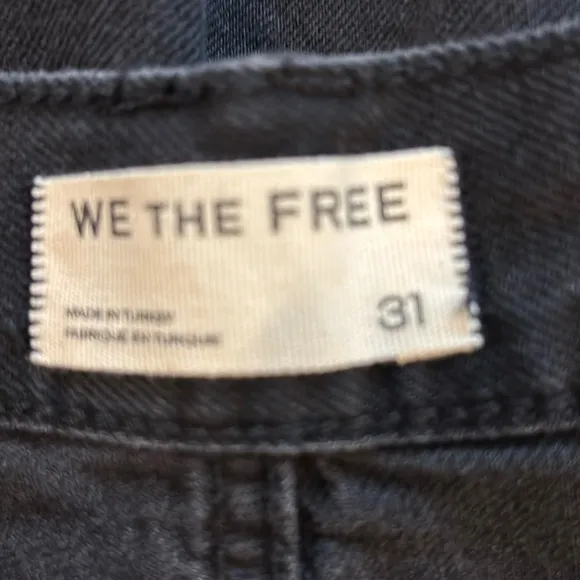 Free People/We the Free Montana Shorts in Lights Out Size 31. NWT
