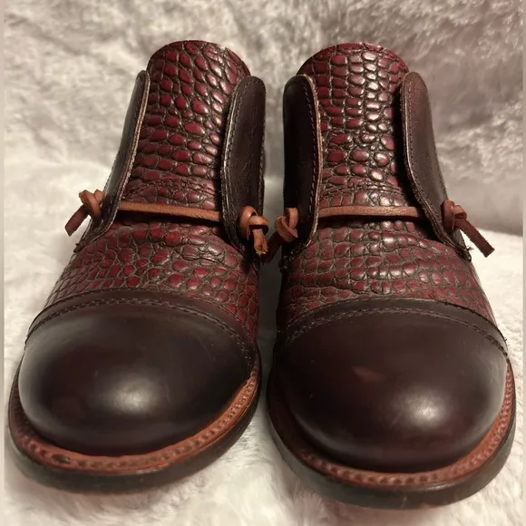 Freebird by Steven Mabel Wine booties