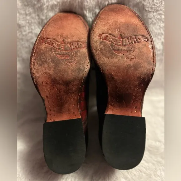 Freebird by Steven Mabel Wine booties