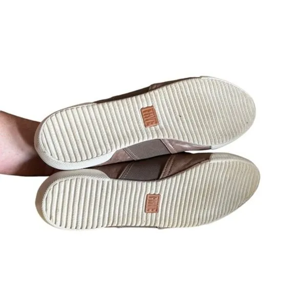 Frye Brown Melanie Gore Leather Slip On Mule size 8.5
