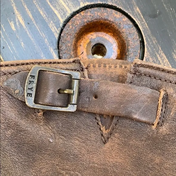 Frye Classic Soft Leather Riding Boot with Buckles