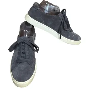 Frye Gemma Low Lace Suede Shoes Charcoal Gray Size 8.5