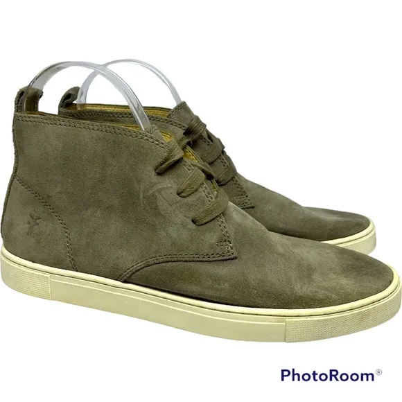 Frye Gemma Suede Sneaker Chukka Boots Size 9