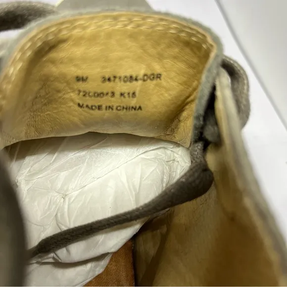 Frye Gemma Suede Sneaker Chukka Boots Size 9