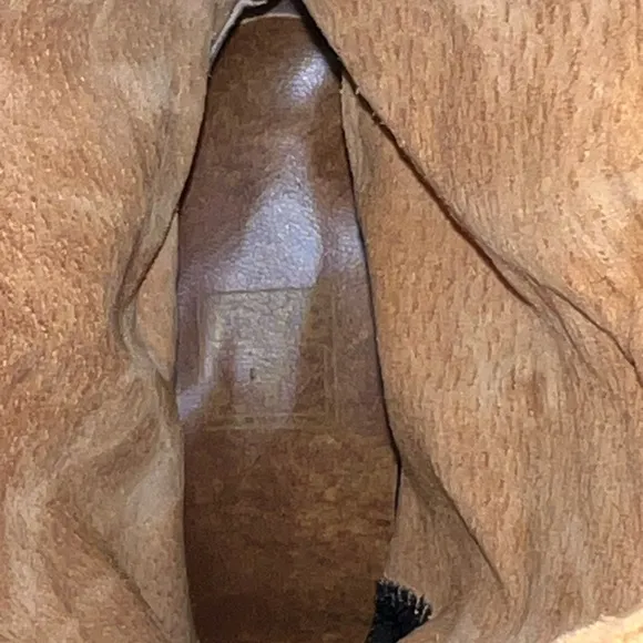Frye Suede Leather Western Cowboy Boots Size 8