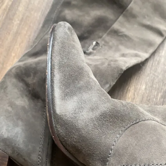 Frye Thigh High Suede Boots