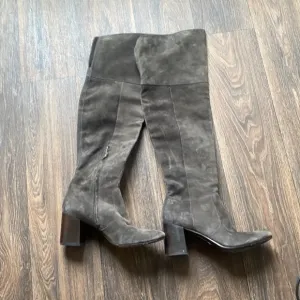 Frye Thigh High Suede Boots