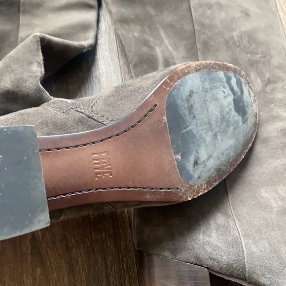 Frye Thigh High Suede Boots