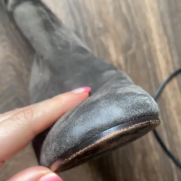 Frye Thigh High Suede Boots