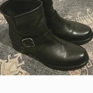 Frye Veronica Waterproof Women's Classic Ankle Boots With Buckle Genuine Leather