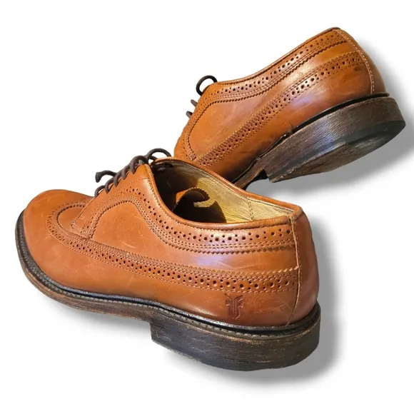 Frye Wingtip Leather Shoes size 10.5