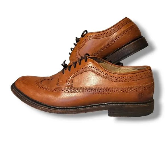 Frye Wingtip Leather Shoes size 10.5