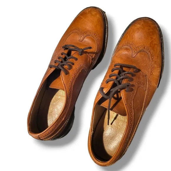 Frye Wingtip Leather Shoes size 10.5