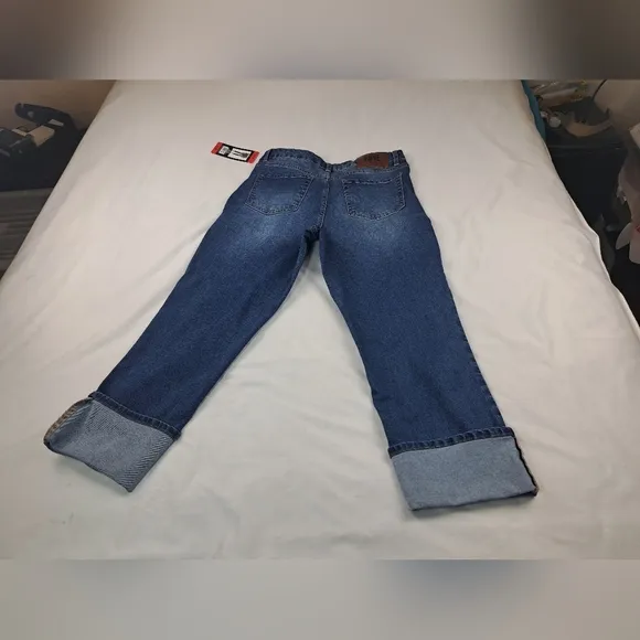 Frye Women's High-Rise Cuffed Crop Jeans Amari Wash Size 8/29 NWT