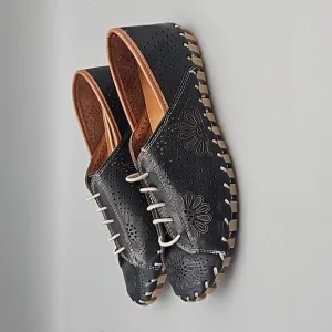 Gelato black Women's Leather Shoes 35 US 5 multi color