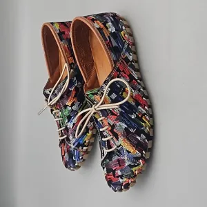 Gelato Gemini Women's Leather Shoes 35 US 5 multi color