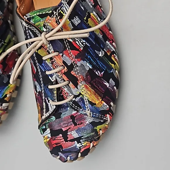 Gelato Gemini Women's Leather Shoes 35 US 5 multi color
