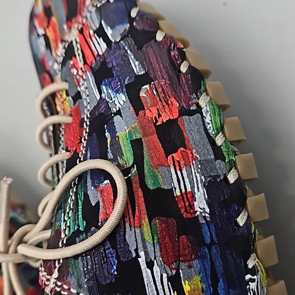 Gelato Gemini Women's Leather Shoes 35 US 5 multi color