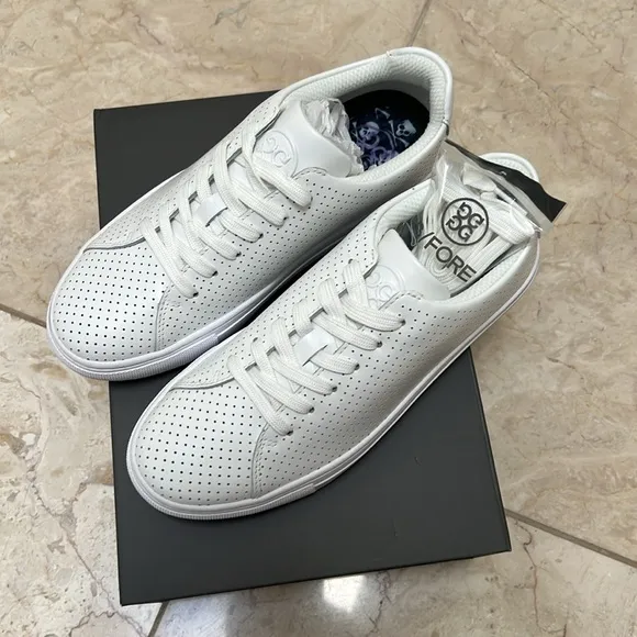 GFORE Women’s Durf Perforated Leather Golf Shoes - Brand New in Box