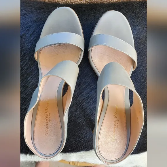 Gianvito Rossi Tan Women's Heels Stilettos Sz 39.5