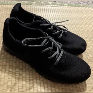 Giesswein Merino Wool Runners Shoes Black Size 48