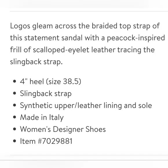 Givenchy Heel Sandals