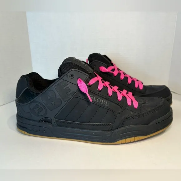 Globe Skateshoes Tilt Dark Shadow-Phantom - Oldschool Skate Shoes with Cupsole