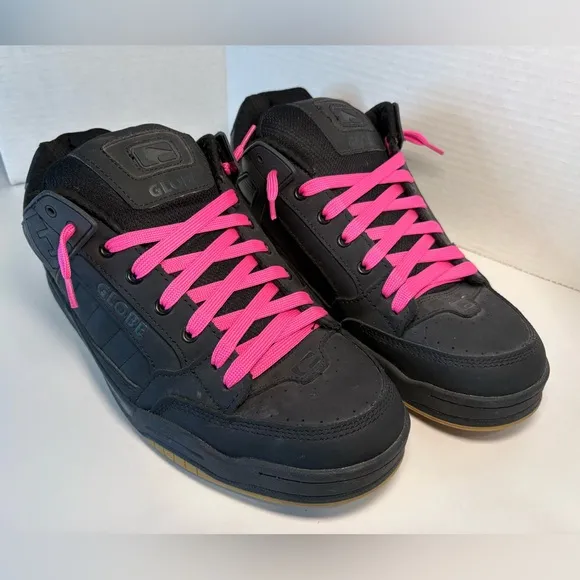 Globe Skateshoes Tilt Dark Shadow-Phantom - Oldschool Skate Shoes with Cupsole