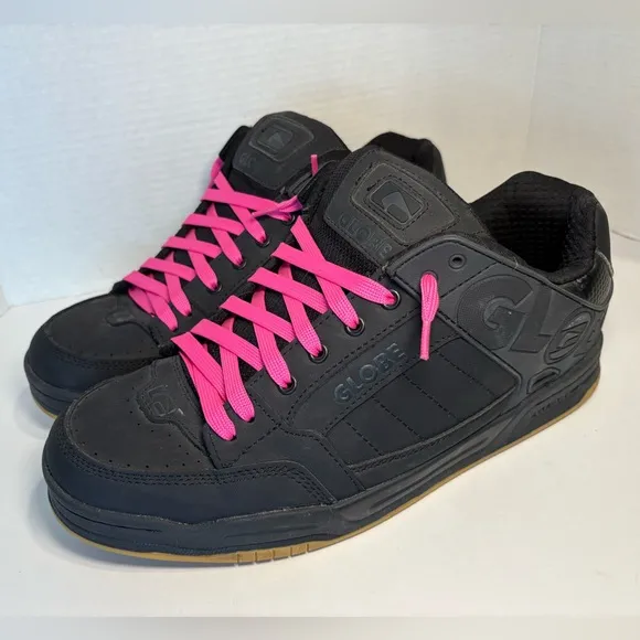 Globe Skateshoes Tilt Dark Shadow-Phantom - Oldschool Skate Shoes with Cupsole