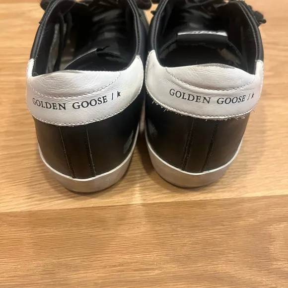 Golden Goose Black and White Sneakers