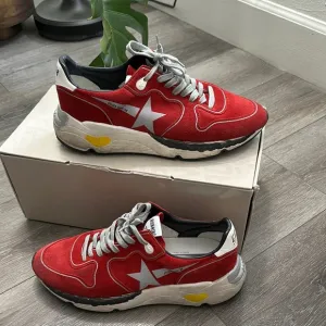 Golden Goose Running Red Men's Sneakers