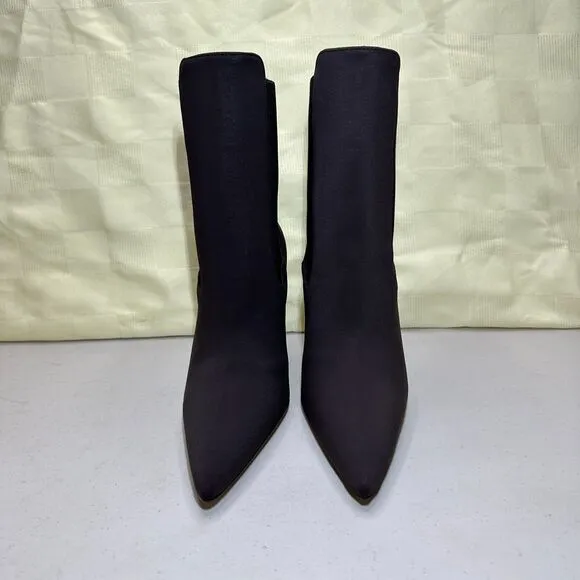 Good American High Kickstand Neoprene Bootie Chocolate Women's Size 6.5 NWB