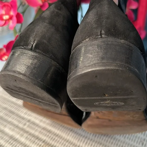 GORGEOUS MARK NASON SUEDE ANKLE BOOT. Jet Black. Size 12. EXCELLENT CONDITION!