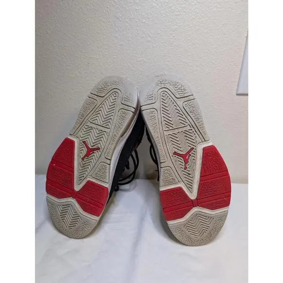 Great Condition Air Jordan Flight Sneakers Size 5.5 Youth Black and Red