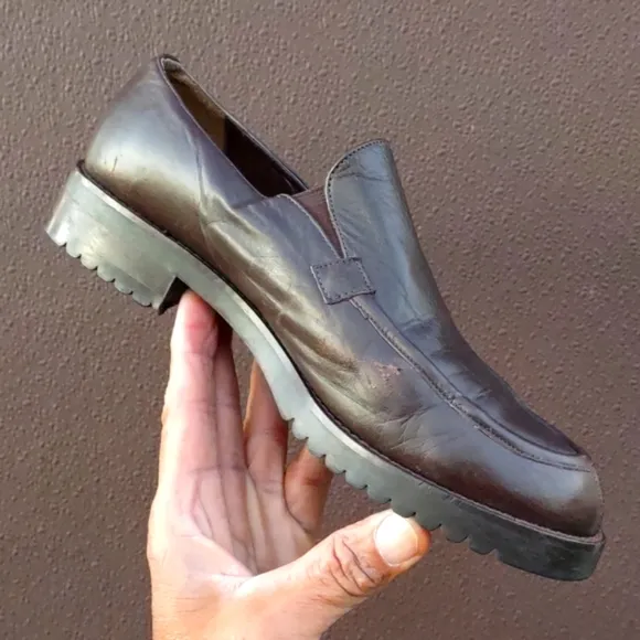 GRUPPO ITALIANO LADIES LUXURY LEATHER SLIP ON (ITALY)