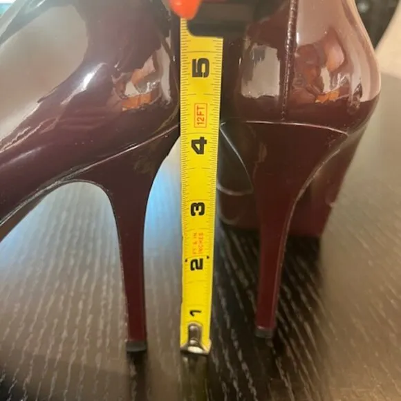 Gucci Patent Platform Pump