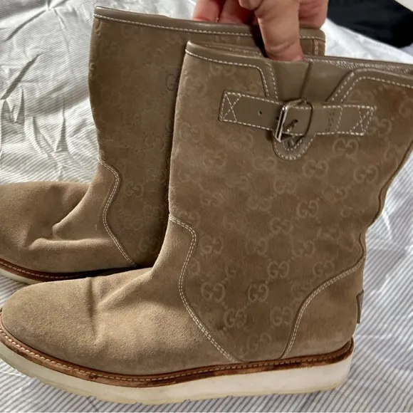Gucci Suede Bootie
