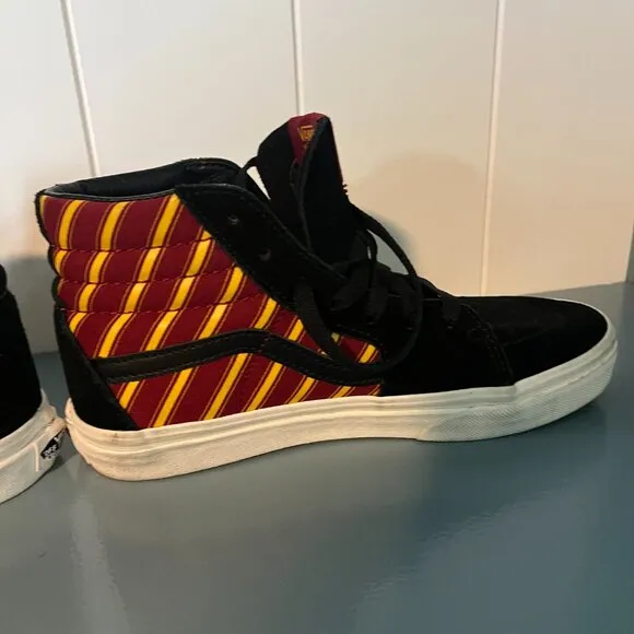 Harry Potter Vans Sneakers High Tops Size 3.5 Unisex