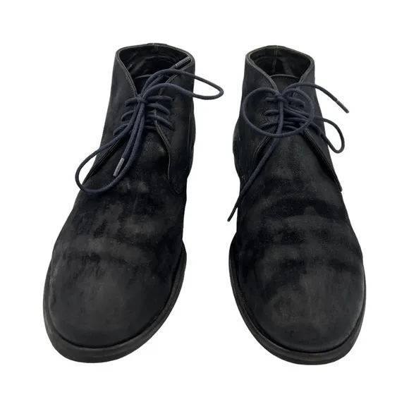 HARRYS OF LONDON Joshua Suede Boots Navy 9.5