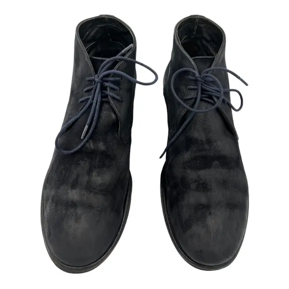 HARRYS OF LONDON Joshua Suede Boots Navy 9.5