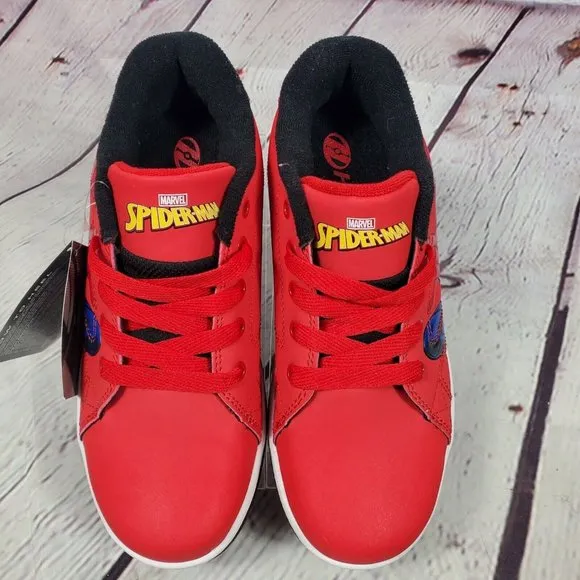 Heelys Men's Size 6 Red Marvel Spiderman Skate Shoes Sneakers