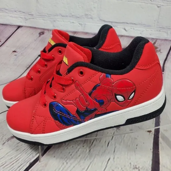 Heelys Men's Size 6 Red Marvel Spiderman Skate Shoes Sneakers