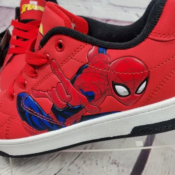 Heelys Men's Size 6 Red Marvel Spiderman Skate Shoes Sneakers