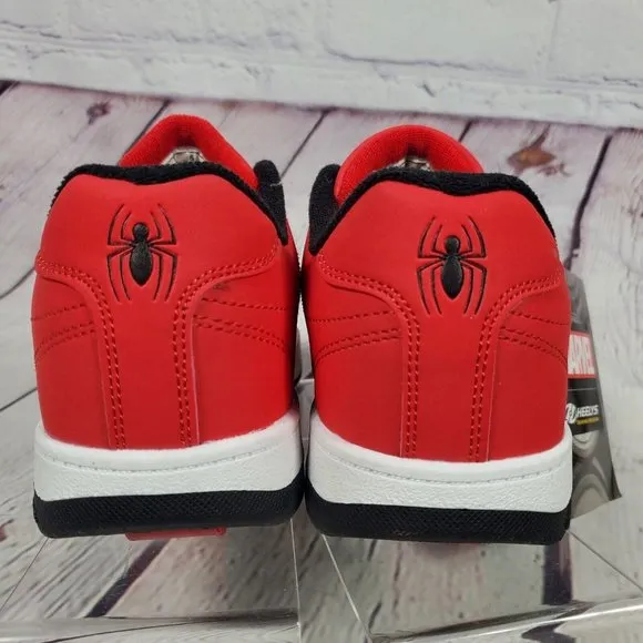 Heelys Men's Size 6 Red Marvel Spiderman Skate Shoes Sneakers