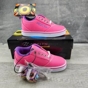 Heelys Pro 20 Skate Girl Size Y2 (EU 33) Pink White Lilac Shoes NIB