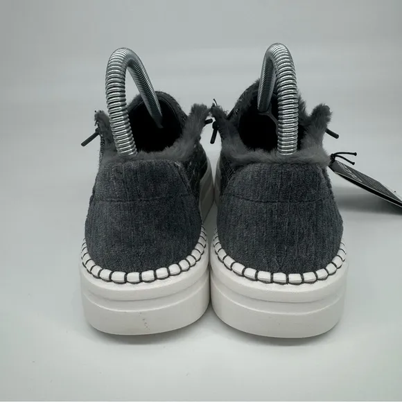 Hey Dudes Women’s‎ 5 Wendy Rise Black Herringbone Slip On Shoes 121944888