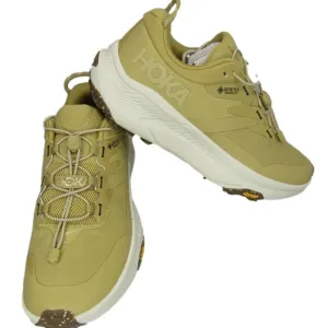 Hoka One One Men’s Transport GTX Sneakers Wheat Yellow Size 8.5 Waterproof