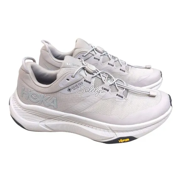 HOKA ONE ONE Transport GTX Womens 7B Opal Vaporous Waterproof Lifestyle Sneaker