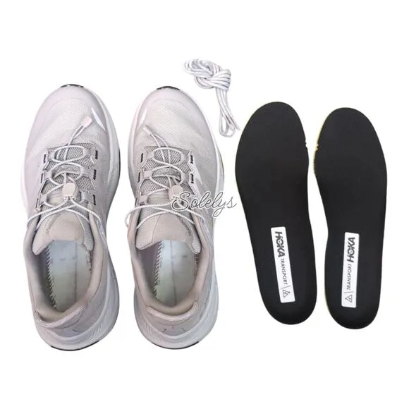HOKA ONE ONE Transport GTX Womens 7B Opal Vaporous Waterproof Lifestyle Sneaker